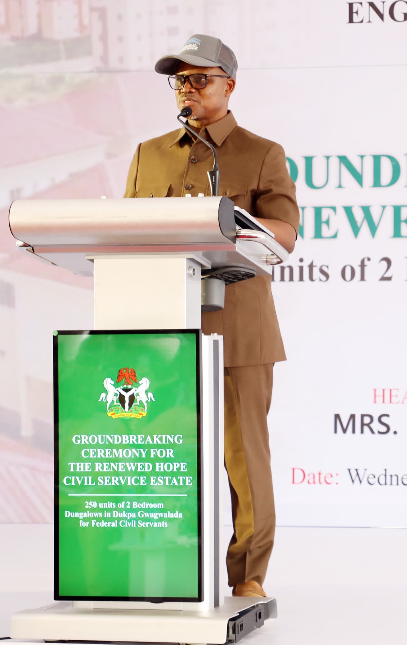 …Osidi Pledges FMBN’s Commitment to Supporting Project, Other Housing Initiatives